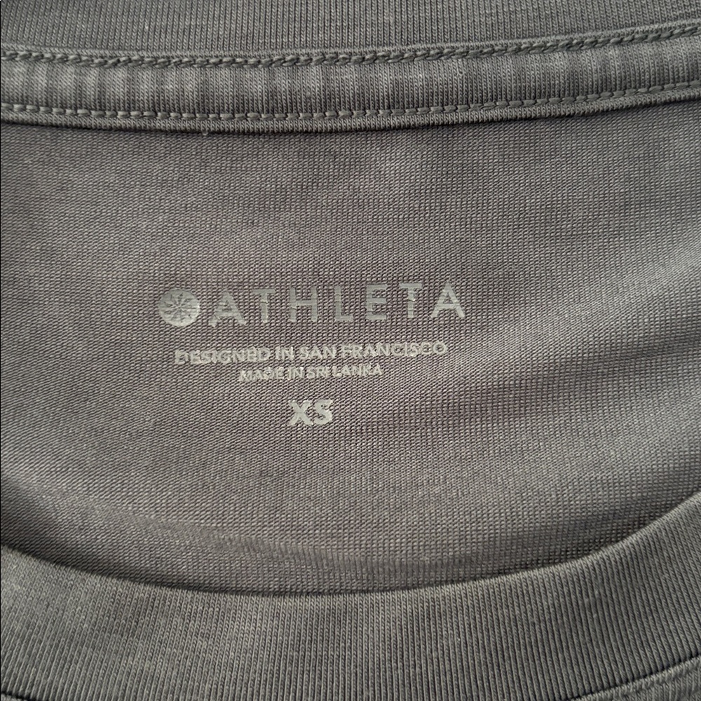 Athleta Dark Gray Athletic Athleisure Tank Top - Picture 4 of 8